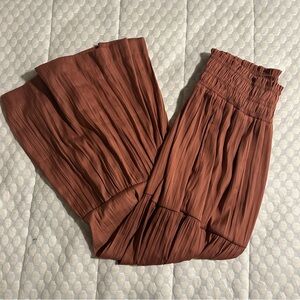 Denim Jacket and Pink Maxi Skirt Outfit